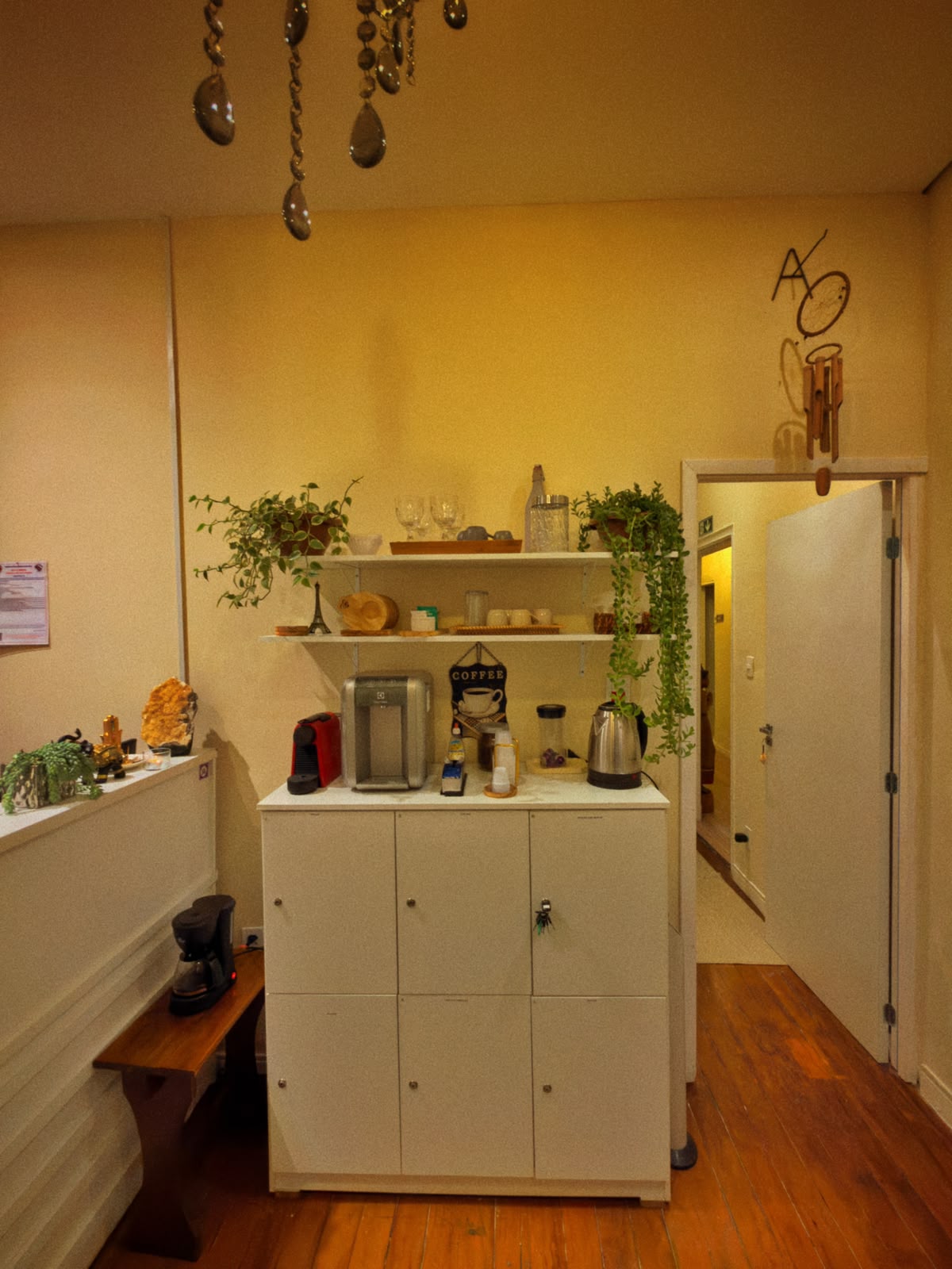 Espaço café do Studio G Tantra